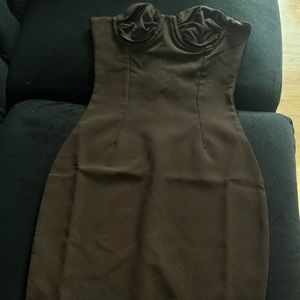 Sexy Brown Dress Never Worn